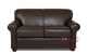 Calgary Leather Loveseat by Savvy