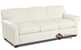 Calgary Leather Queen Sleeper Sofa Sideview