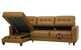 Noah Chaise Sectional Full XL Sofa Bed by Luonto (Chaise Open)