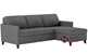 Harris Queen Plus with Chaise Sectional Comfort Sleeper by American Leather
