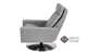 Cumulus Reclining Leather Swivel Chair by American Leather