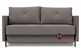 Cubed Full Sleeper Sofa with Arms in 521 Mixed Dance Grey