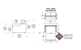 Clara Full Comfort Sleeper by American Leather Diagram