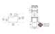 Clara Twin Leather Comfort Sleeper by American Leather Diagram