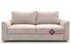 Neah Curved Arm Queen Size Sleeper Sofa in 365 Halifax Shell