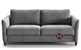 Aura Queen Sofa Bed by Luonto in Atlantic 07 Bright Gray