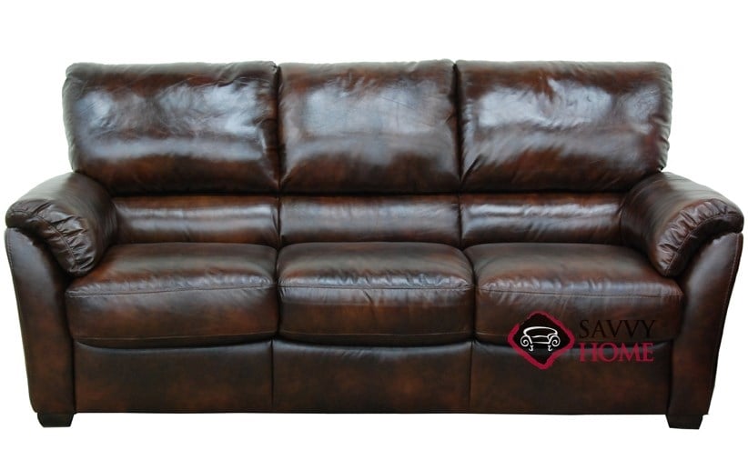 Tesino B693 Leather Stationary Sofa, Natuzzi Editions Brown Leather Sofa Review