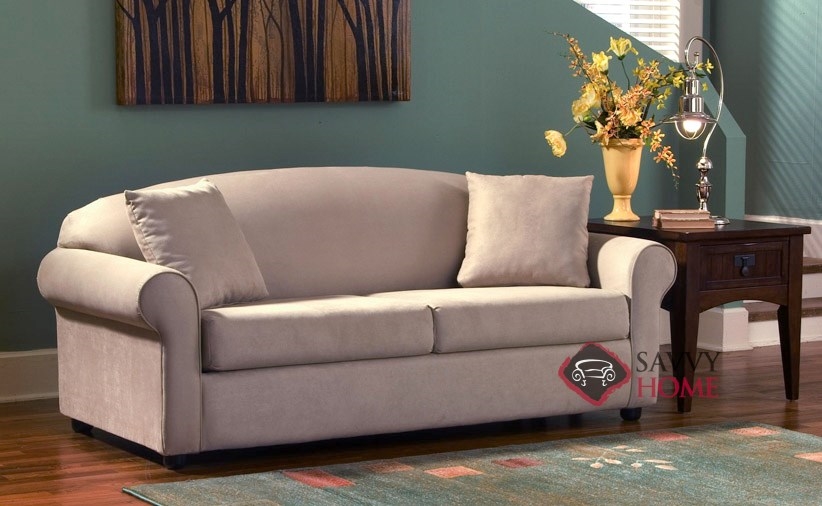 Chicago Fabric Sleeper Sofas Queen by Savvy is Fully Customizable by