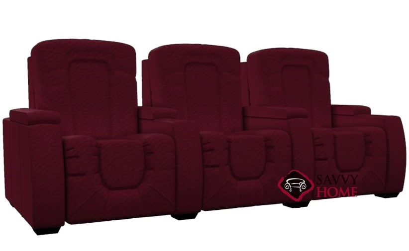 Rhumba 3 Seat Reclining Home Theater Seating Straight By Palliser Power Upgrade Available