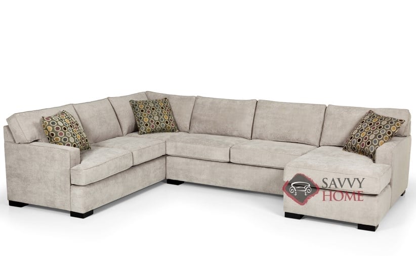 146 Fabric Sleeper Sofas True Sectional, Best Customizable Sectional Sofa
