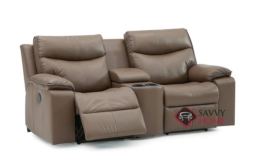 Providence Leather Reclining Loveseat, Top Grain Leather Loveseat