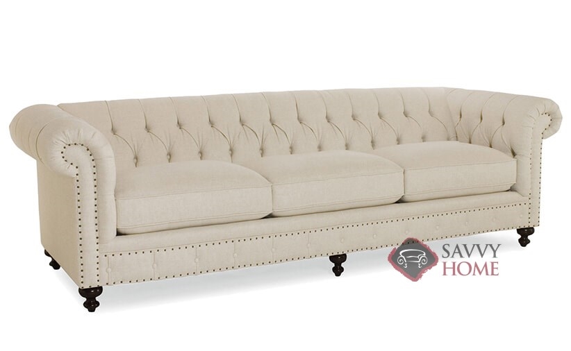 QuickShip London by Bernhardt Fabric Stationary Studio Sofa in by