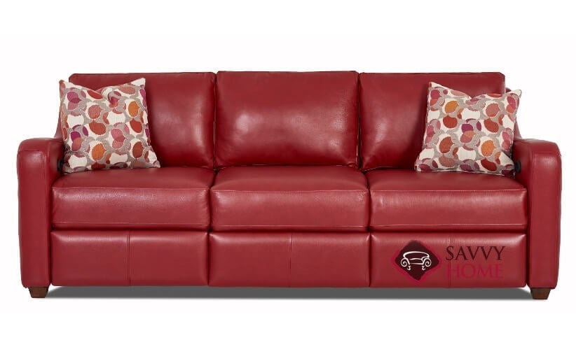 Glendale Leather Reclining Sofa By, Dual Reclining Leather Sofa