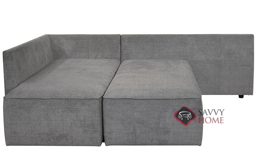 Quick Ship New York By Luonto Fabric Sleeper Sofas Chaise Sectional New York Raf Chaise Sectional Queen Sofa Bed With Storage By Luonto