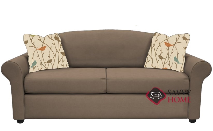 Quick Ship Chicago Fabric Sleeper Sofas Full In Geo Kangaroo By Savvy With Fast Shipping Savvyhome