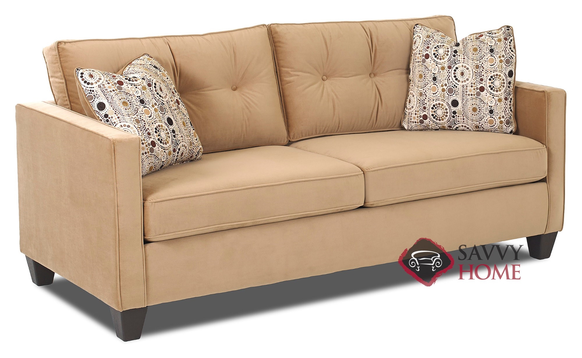 Bristol Fabric Stationary Sofa by Savvy is Fully Customizable by You