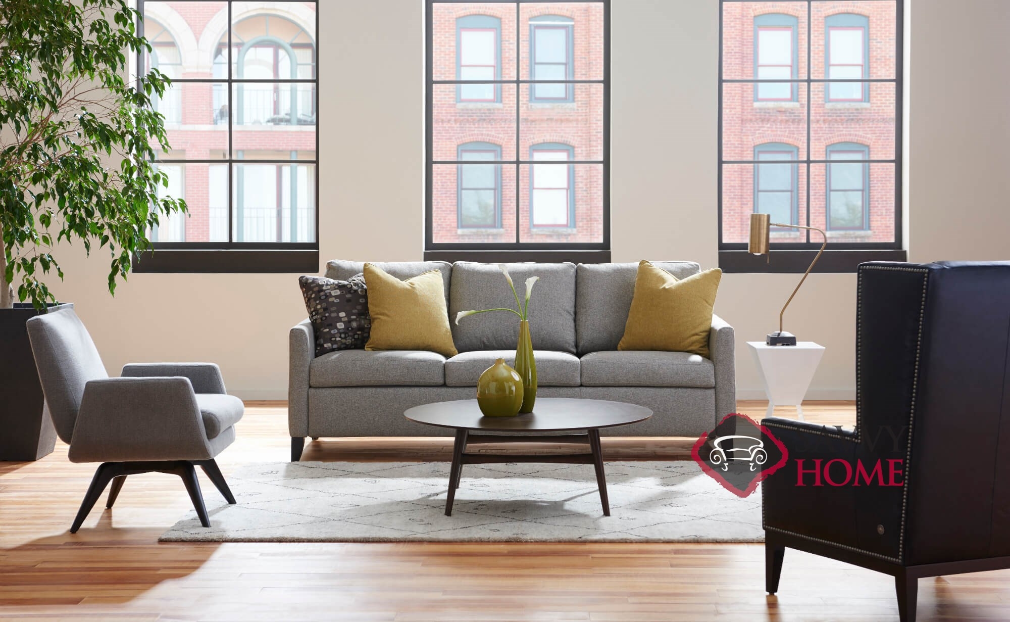 Harris Fabric Sleeper Sofas Multiple Sizes Available by American