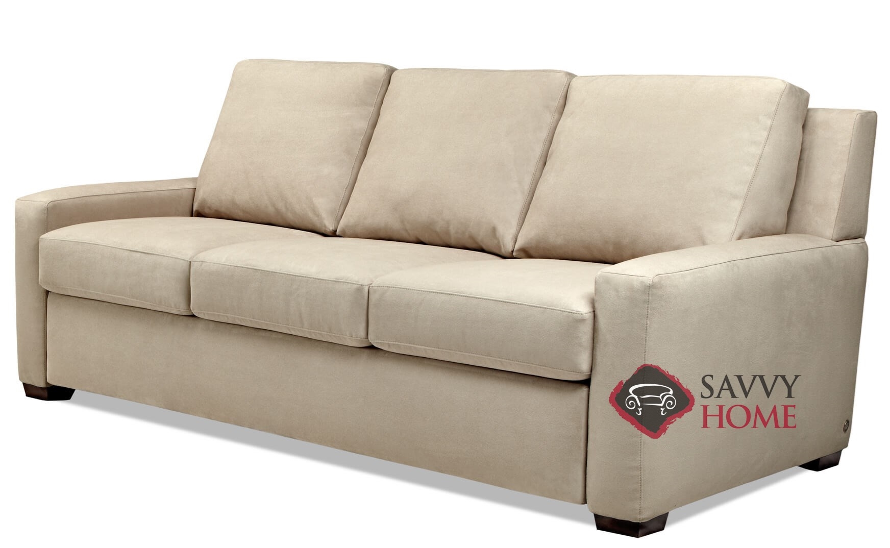 Lyons Fabric Sleeper Sofas Multiple Sizes Available by American Leather