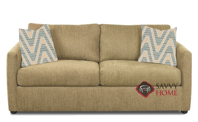 Quick Ship San Francisco Fabric Sleeper Sofas Full In Dumdum Linen San Francisco Full Sleeper In Dumdum Linen