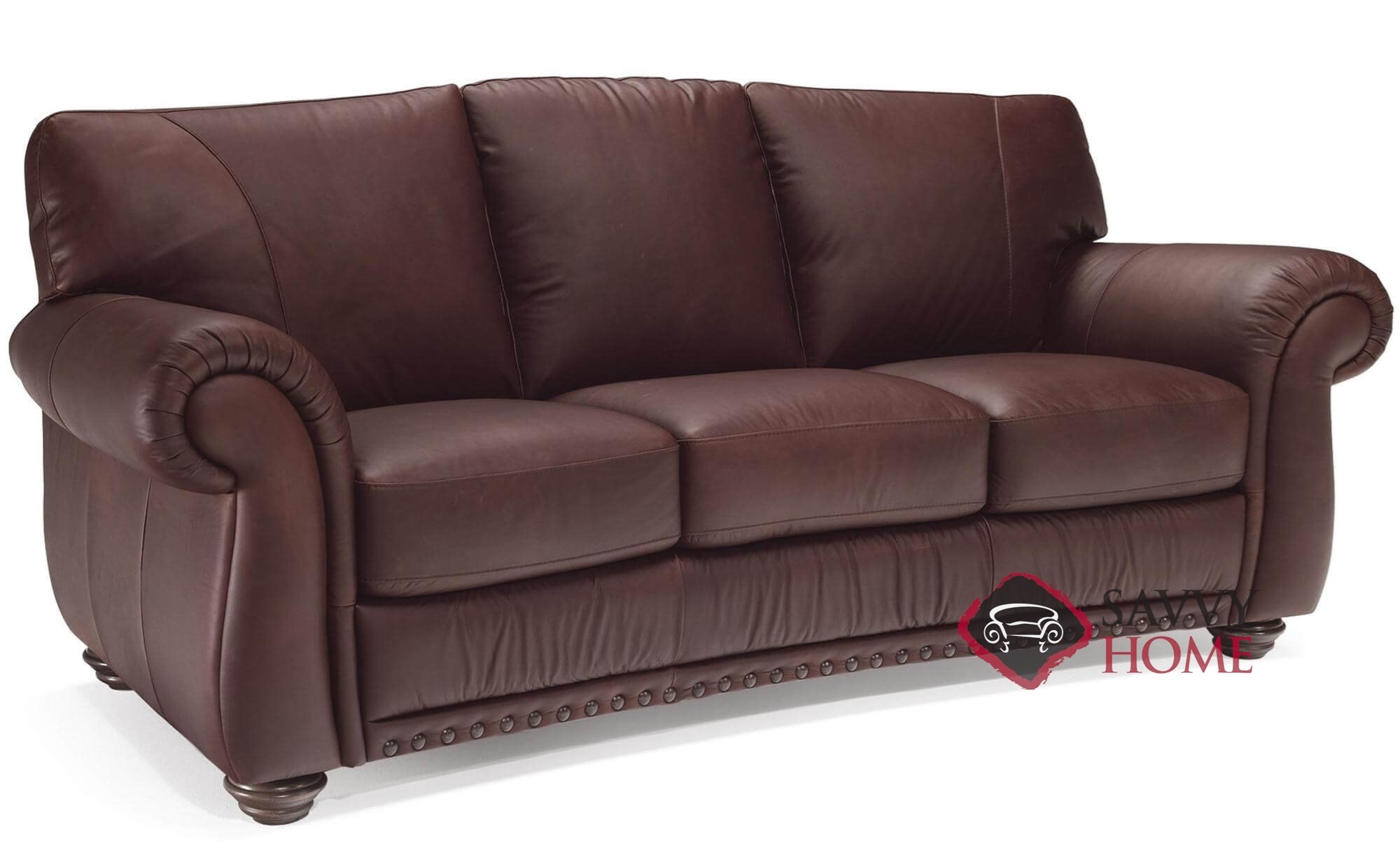 Rocco B631 009 Leather Sofa By Natuzzi