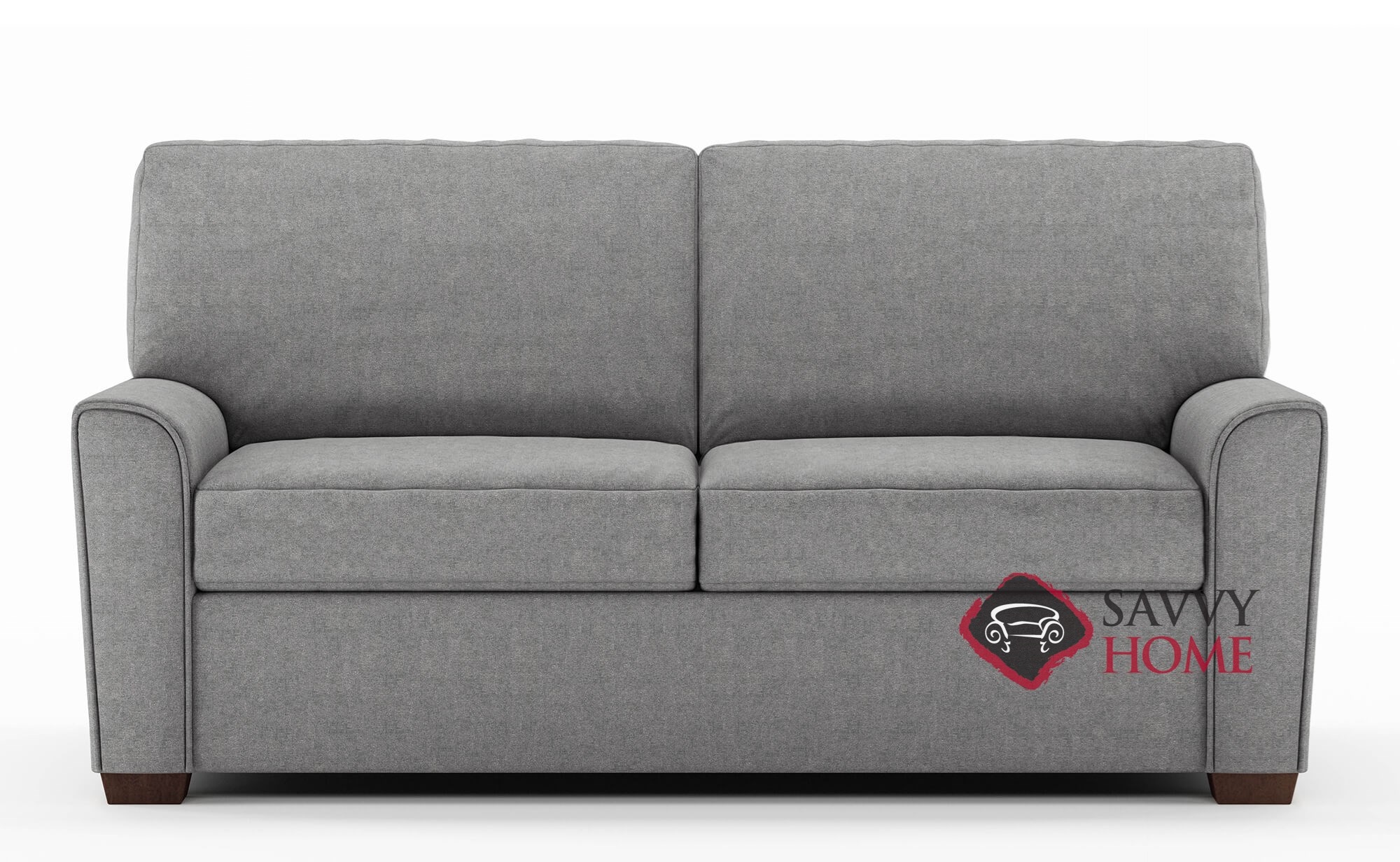 klein american leather grey sofa