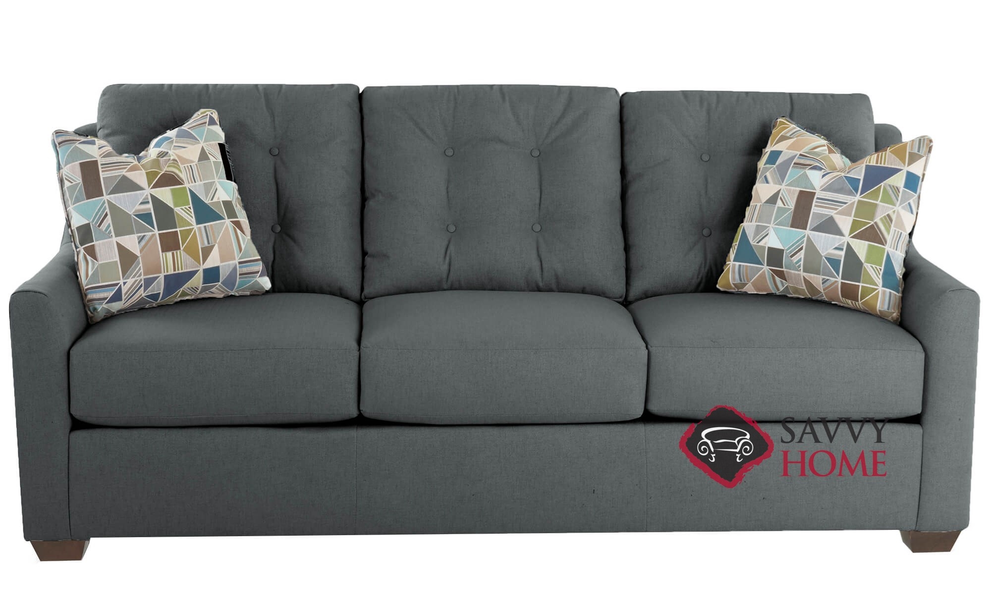 HAYES QUEEN SLEEPER SOFA | Sofa, Seat cushion foam, Grey sofa living room